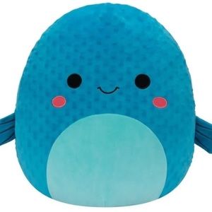 16" Squishmallows Refalo Blue Puffer Fish the NEW!! 2023 Kellytoy plush